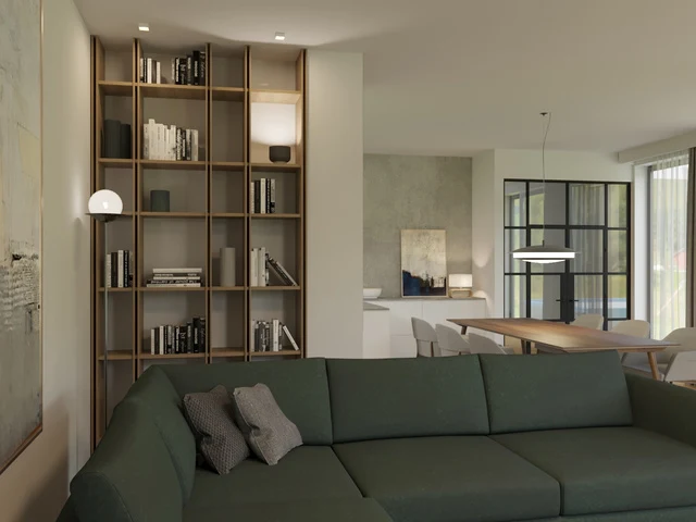 B14 House, residential interior by 10000 PRISHTINA