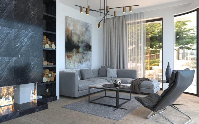 Lake Como Villa, residential interior by 10000 PRISHTINA