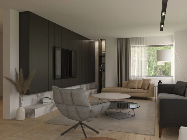 Villa GK, residential interior by 10000 PRISHTINA